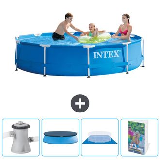 Intex Piscina Con Estructura Redonda - 305x76 Cm - 5-piezas Scb101