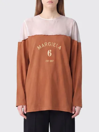 Maison Margiela Cotton Jersey T-Shirts With Logo