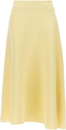 Jil Sander Wool Skirt