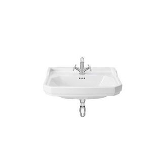 Roca Roca - Lavabo De Porcelana Mural Para Pedestal Longitud: 650 Mm