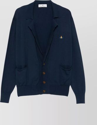 Vivienne Westwood knitwear v-neck ribbed cuffs pockets