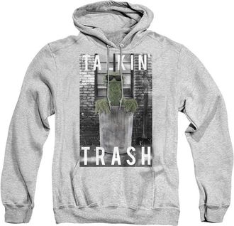 Gildan Sesame Street Talkin Trash Adult Pull Over Hoodie