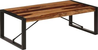 vidaXL Mesa De Caf&eacute; 120x60x40 Cm Sheesham Wood