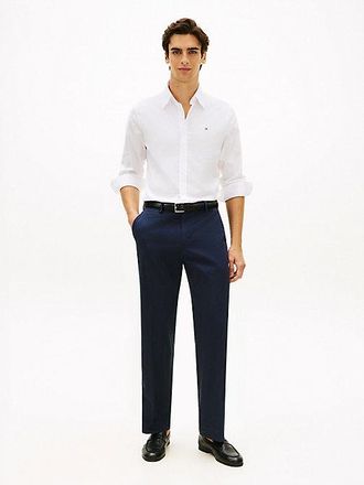 Tommy Hilfiger Smart Casual Washed Regular Trousers