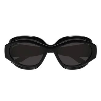 Balenciaga Sunglasses, unisex, Black, Size: 59 MM Cat-eye Sunglasses