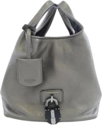 Loewe Pre-owned Handbags, female, Gray, Size: ONE SIZE Pre-owned Handbag