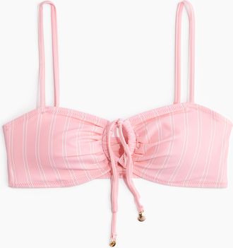 H&M Wattiertes Bikinitop - Pink