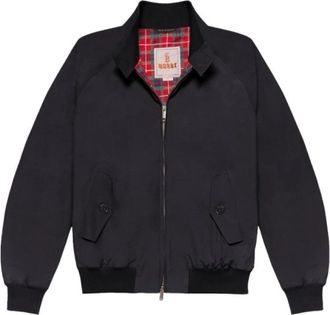 Baracuta Klassiek Harrington Jack - Heren - Bomber jackets - Blauw - S - Katoen - Jassen