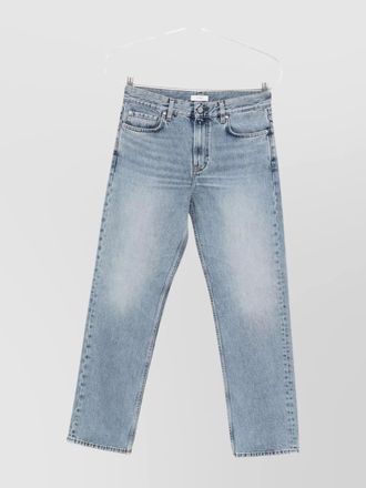 Toteme denim straight-leg trousers