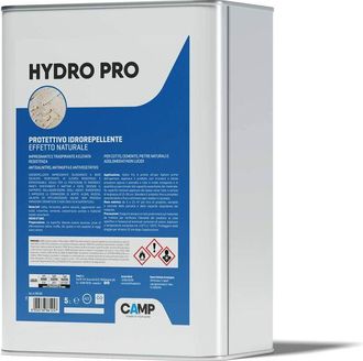 Camp Camp HYDRO PRO, Idrorepellente Protettivo Anti-vegetativo, a effetto naturale, per pietra, cemento, cotto e materiali assorbenti