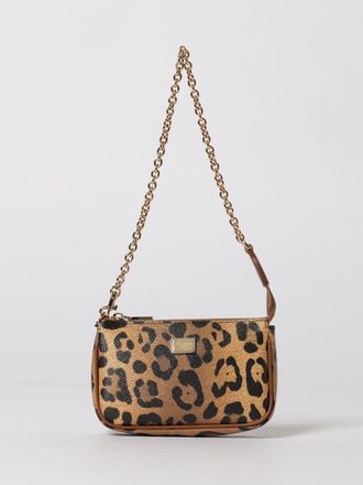 Dolce & Gabbana Borsa DG Candy in pelle stampa animalier
