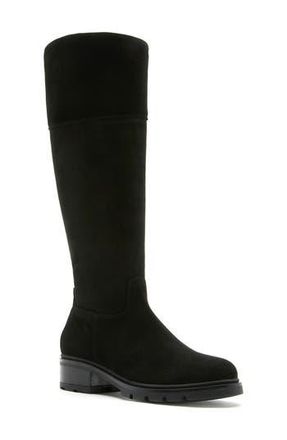 La Canadienne Karlie City Dry Knee High Boot in Black Suede at Nordstrom Rack, Size 5.5
