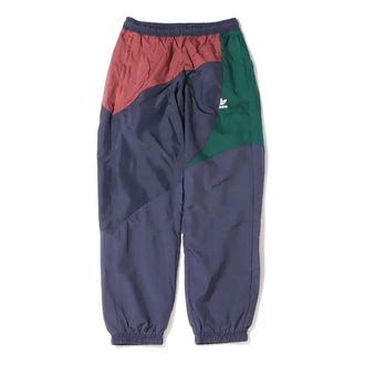adidas Mens adidas originals Bld Cb Tp Shadow Logo Splicing Bundle Feet Sports Pants/Trousers/Joggers Autumn Navy Blue HC4501