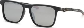 Plein Sport Mens SSP038 57 57703P Sunglasses - Black - One Size