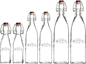 Kilner Kilner Square Clip Top Bottles