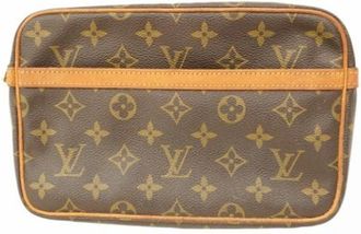 Louis Vuitton Vintage, unisex, Bruin, ONE Size, Pre-owned Vintage Clutch