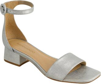 Bernardo Jalena Suede Low Heel Sandal