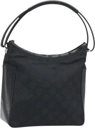 Gucci Pre-owned Shoulder Bags, female, Black, Size: ONE SIZE Pre-owned Vintage Shoulder Bag