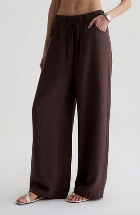 AG - Adriano Goldschmied Century Drawstring Pants in Oak Barrel at Nordstrom, Size X-Large