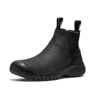 Keen Anchorage 4 Mens Durable Insulated Waterproof Snow Boot, Black/black, 10 UK