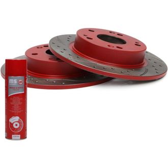 OEM Discos De Freno Traseros 24010901581se-set-ms 2 Piezas