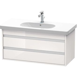 Duravit Duravit - Ketho M&oacute;dulo Mural 6648, 2 Cajones, 1000mm, Para C&oacute;digo