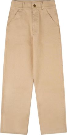 Sporty & Rich Pantaloni SRHWC con applicazione - Toni neutri