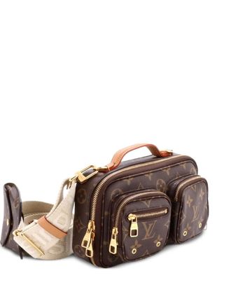 Louis Vuitton Utility Monogram Canvas crossbody bag - Marrone