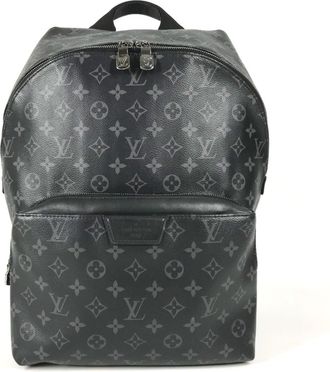 Louis Vuitton Black Monogram Eclipse Canvas Backpack (Pre-Owned)
