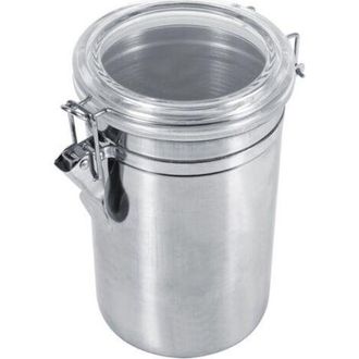 OEM Recipiente De Acero Inoxidable Para Almacenar Alimentos En La Cocina, Botellas, Azucareros, T&eacute; Y Granos De Caf&eacute; (xl)