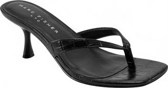 Marc Fisher Womens Amelea Sandal In Black