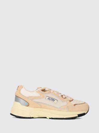 Autry Sneakers Hyperway in pelle e mesh con punta traforata e logo