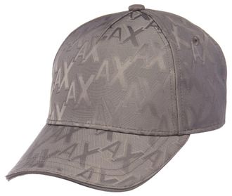 A|X Armani Exchange Mens The Grid, Overall Logo Baseball Cap, Eiffel Tower, One Size
