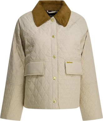 Barbour Damesjassen & Jassen Kleding Ss 26 - Dames - Zomerjassen - Beige - M - Polyester - Jassen