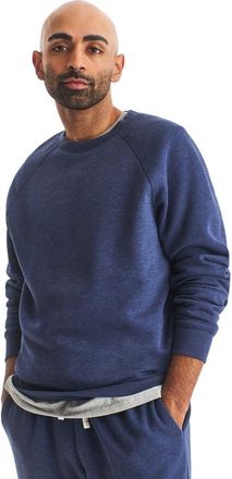 primary Adult Cozy Fleece Sweatshirt in Heather Navy at Nordstrom, Size X-Small