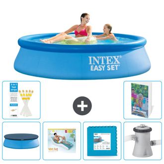 Intex Piscina Easy Set Redonda - 244x61 Cm - 7-piezas S129