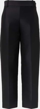 Khaite Womens Lennerd Pant in Black | Size 2 | 31534092W4092