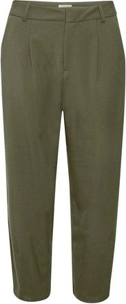 Kaffe Hoge taille Grape Leaf Broek - Dames - Vrijetijds broeken - Groen - 2XS - Broeken
