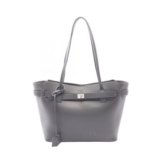 Balenciaga Gray Leather Handbag Tote Bag (Pre-Owned)