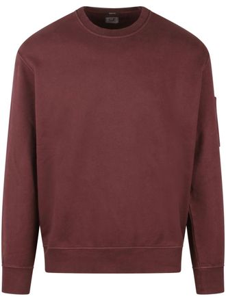 C.P. Company Sweater met logopatch - Rood