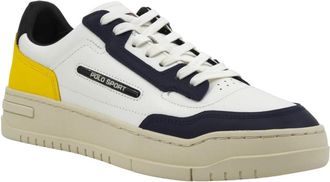 Ralph Lauren Sneakers - Heren - Sneakers - Wit - 41 EU - Leer - Schoenen