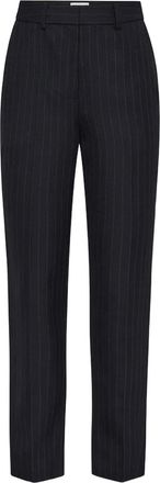 Rebecca Vallance Pantaloni sartoriali Maxwell gessati - Blu