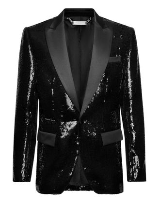 Philipp Plein Blazer Met &Eacute;&eacute;n Knoop Slim Fit