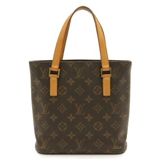 Louis Vuitton Brown Monogram Canvas Handbag Tote Bag (Pre-Owned)