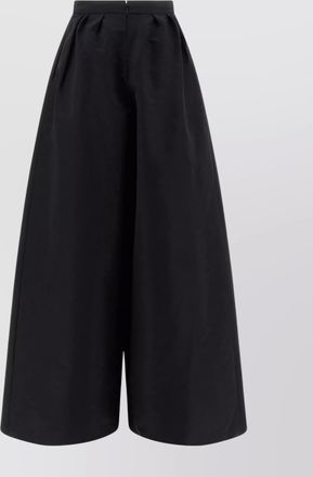Carolina Herrera high waist wide leg pleated trousers