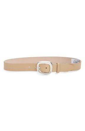 Rag & Bone Thea Leather Belt in Taupe at Nordstrom, Size X-Small