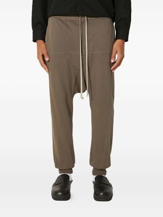 Rick Owens Broek met verlaagd kruis - Bruin