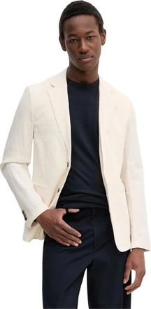 Theory Clinton Blazer - - Jackets - Uomo - Beige - 2XS
