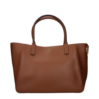 Valentino Garavani Donnas Borsa a Mano Pelle Marrone/Tabacco