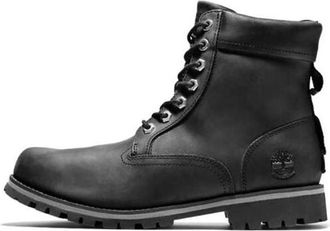 Timberland Rugged Waterproof II 6 Inch Boots Black Full Grain A2KTV015